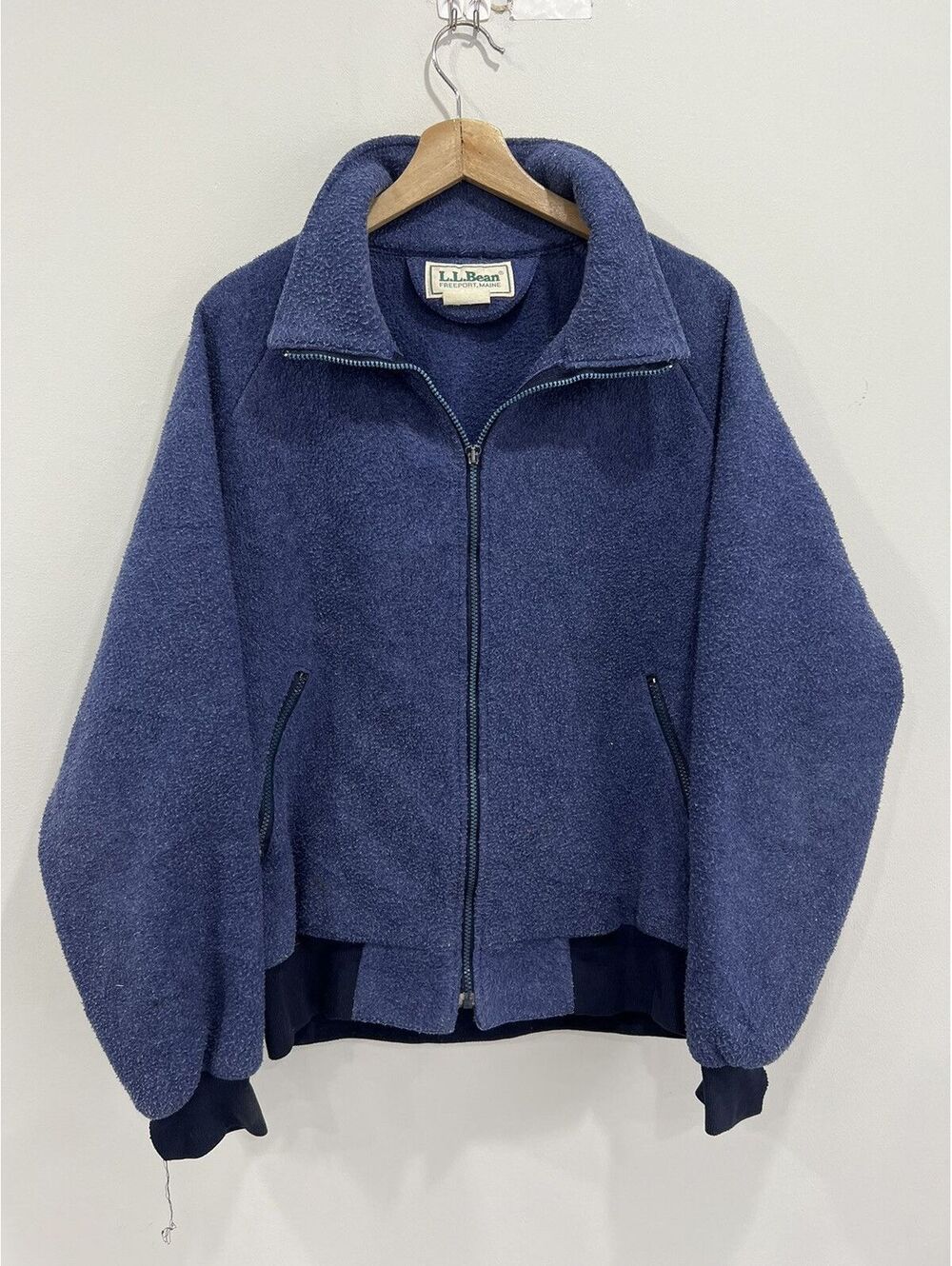 Vintage LL Bean Fleece Zip Up Sweater sherpa patagonia